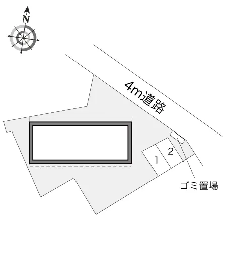 ★手数料０円★志木市幸町４丁目 月極駐車場